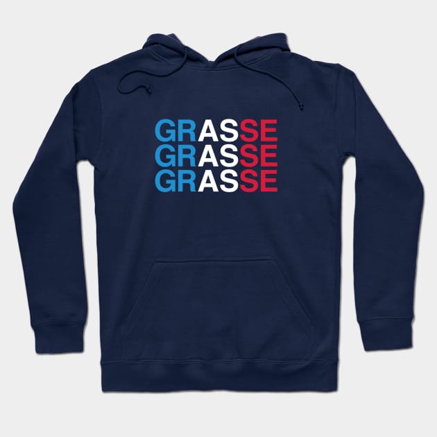 GRASSE French Flag Hoodie by eyesblau